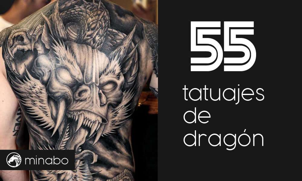 Los 55 mejores diseños de tatuajes de dragón, feroces e impactantes