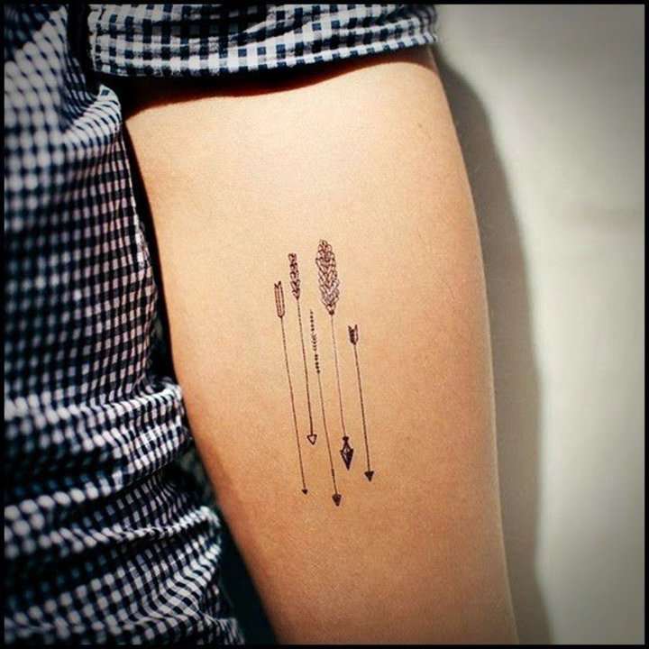 Tatuajes pequeños - flechas