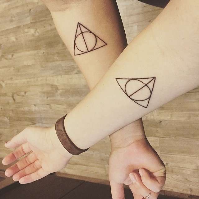 Tatuaje de mejores amigos - símbolo