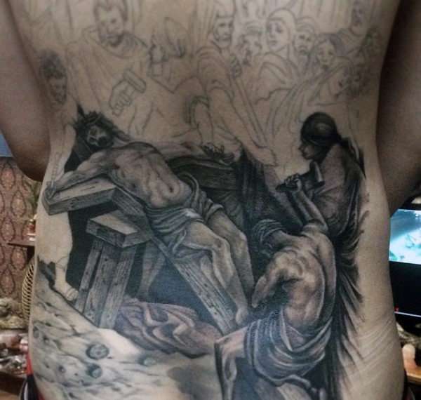 Tatuajes cristianos - La muerte de Jesús