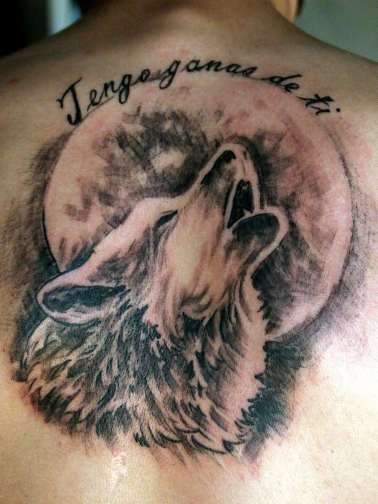 Tatuaje de lobo - Tengo ganas de ti
