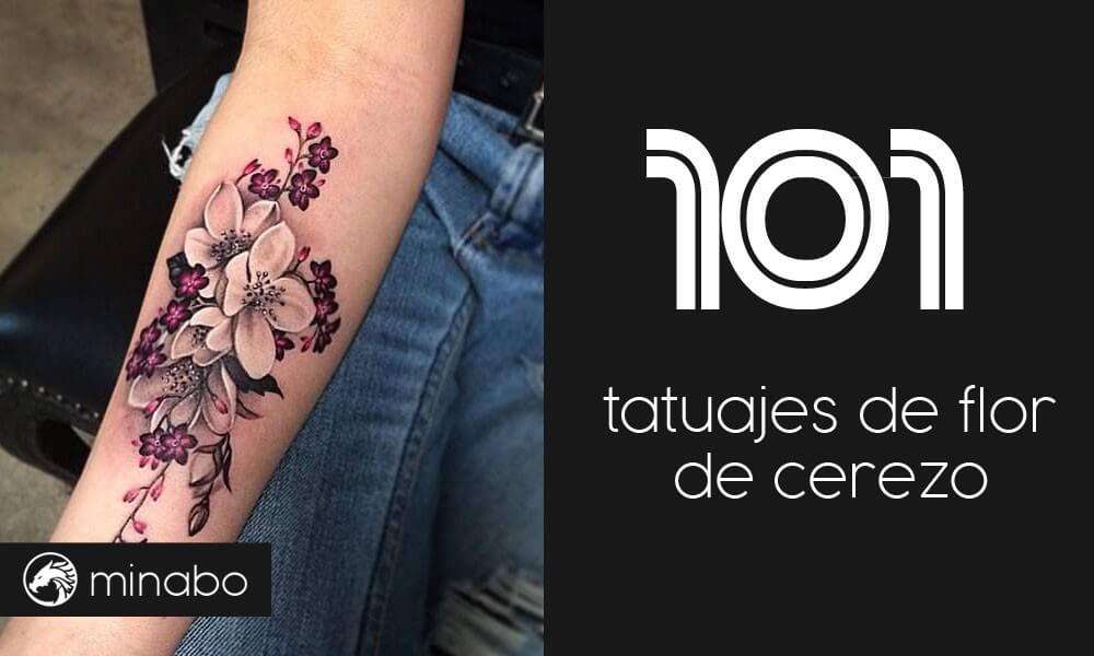 Los 101 tatuajes de flor de cerezo más impresionantes que hayas visto jamás