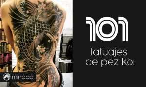 tatuajes de pez koi foto