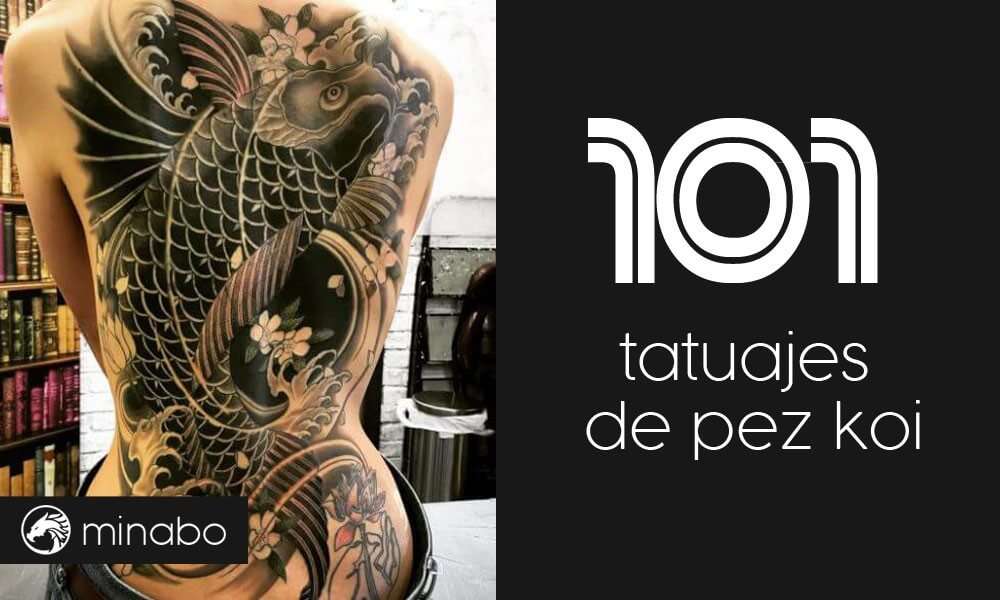 101 sensacionales tatuajes de pez koi y sus significados