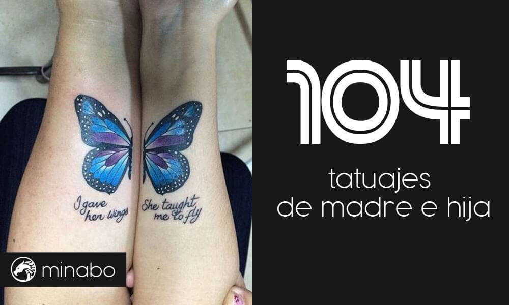 104 buenas ideas para un tatuaje de madre e hija