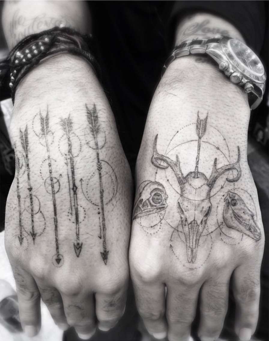 Tatuaje realizado por Dr Woo - Instagram