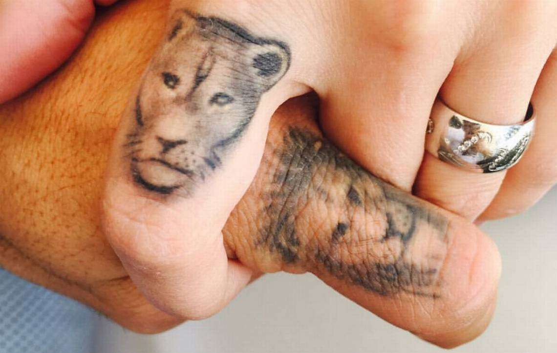 Tatuajes de jugadores famosos: Luis Suárez y su esposa