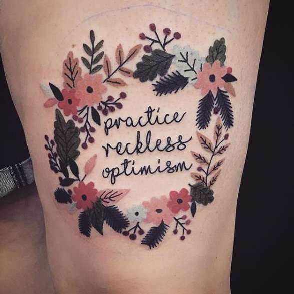 Tatuaje realizado por Matt Cooley - Instagram