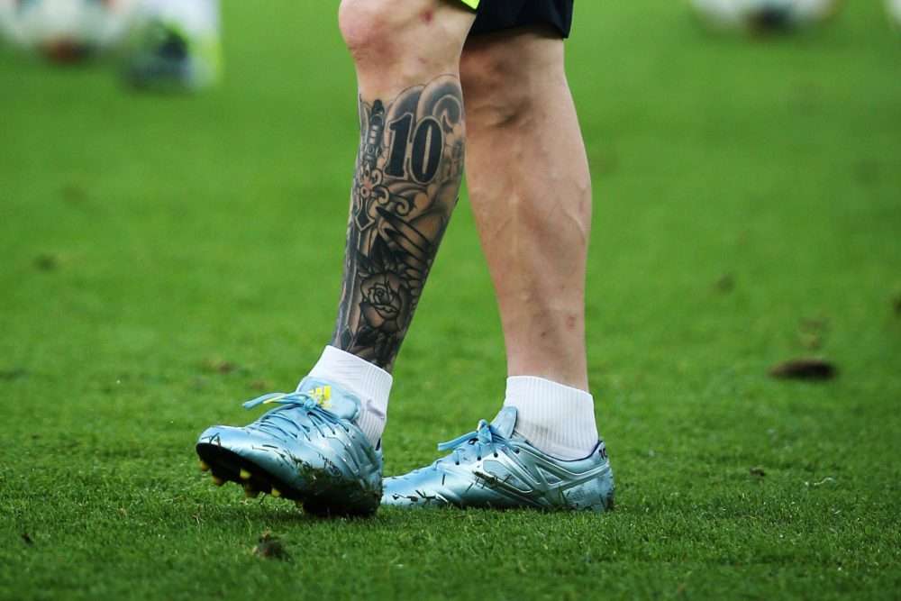 Tatuajes de futbolistas famosos: Lionel Messi