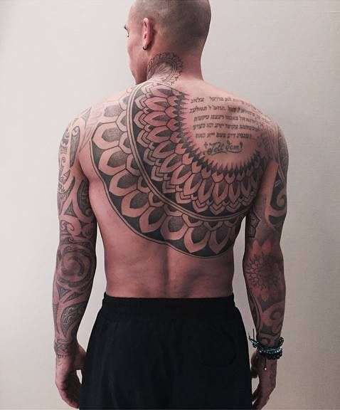 Tatuajes de futbolistas famosos: Nigel de Jong