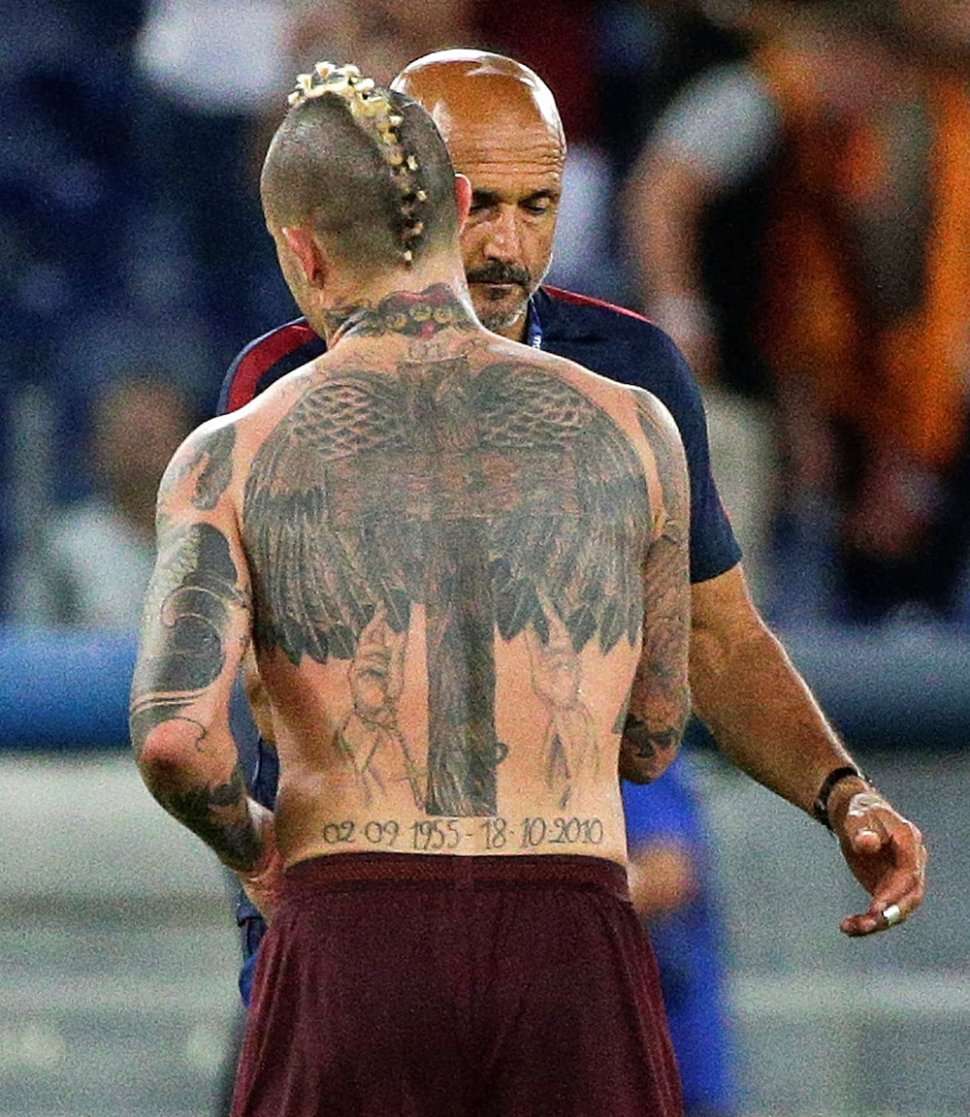 Tatuajes de futbolistas famosos: Radja Nainggolan