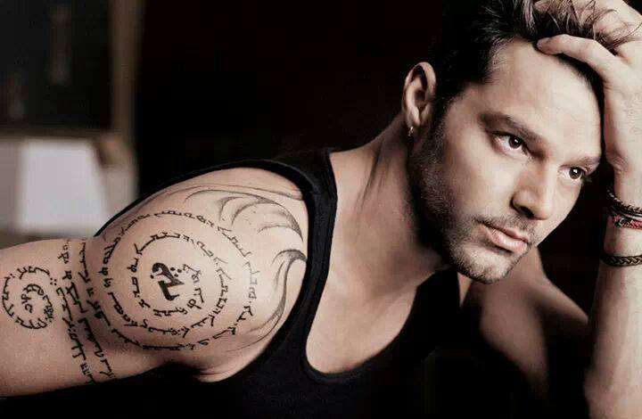 Tatuajes de celebridades: Ricky Martin