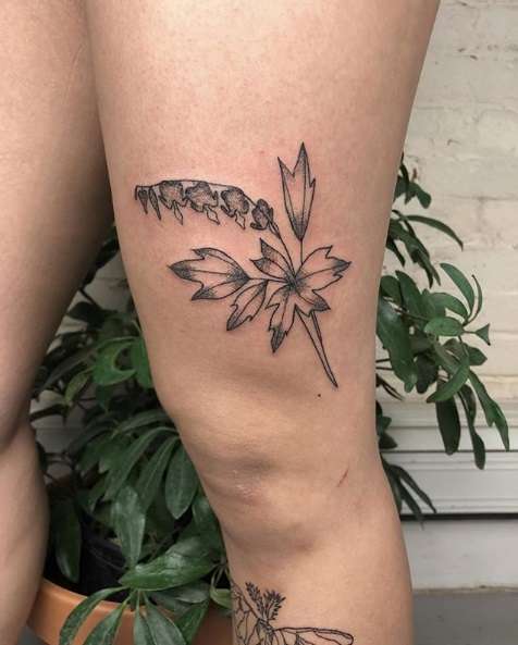 Tatuaje realizado por Tea Leigh - Instagram