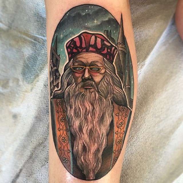 Tatuaje de Harry Potter - Profesor