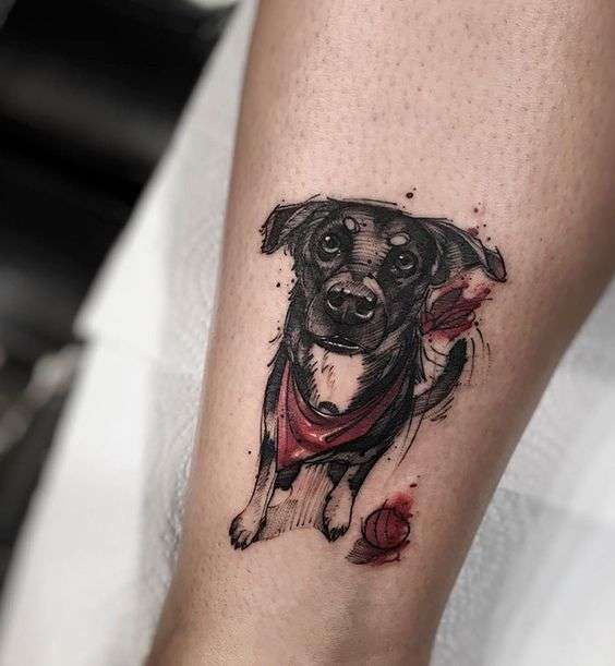 Tatuaje de animales: perro