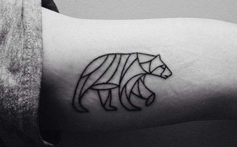 Tatuajes de animales: oso