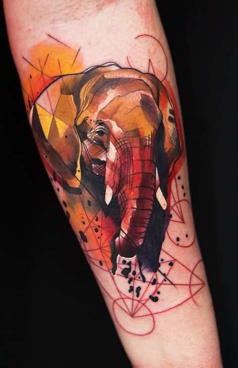 Tatuajes de animales: elefante