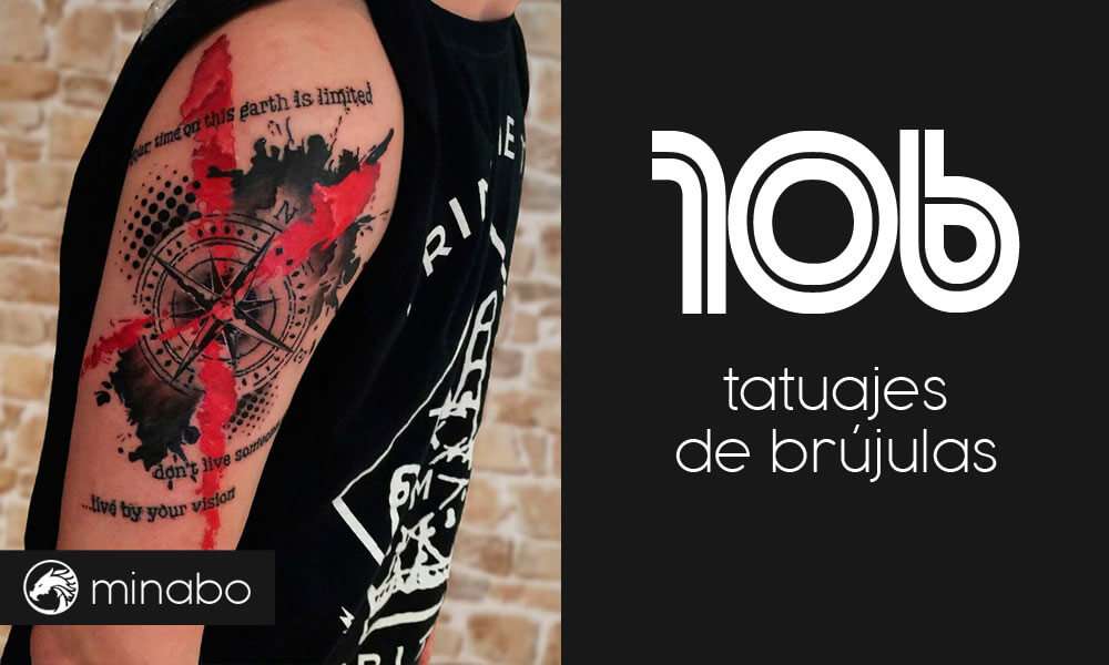 106 maravillosos tatuajes de brújulas y sus significados