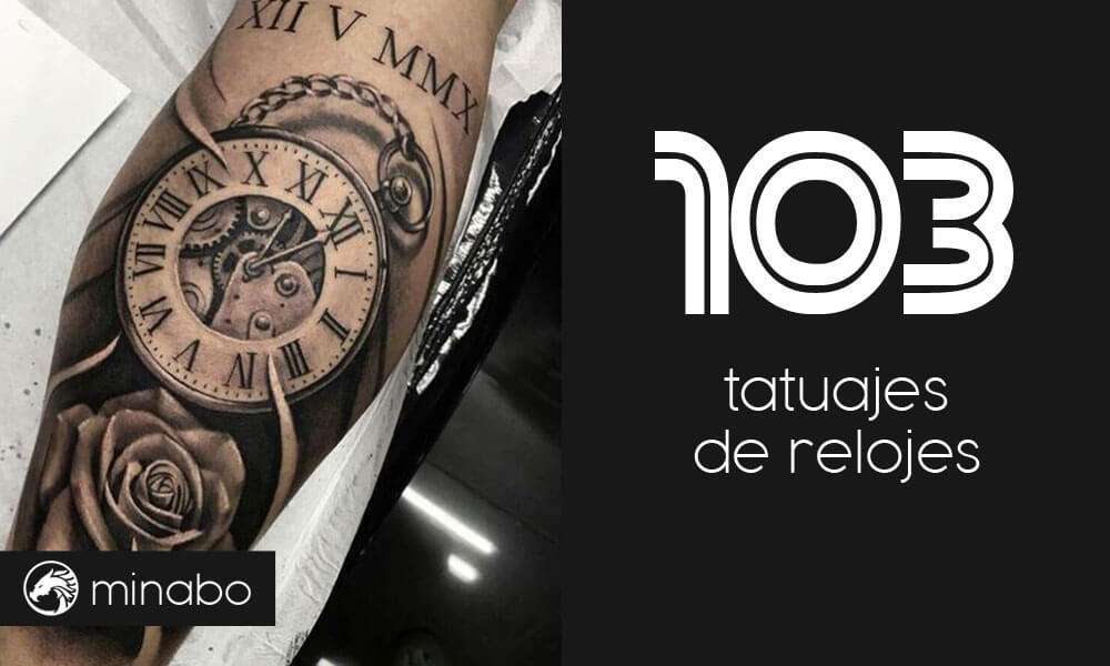 103 Maravillosos Tatuajes de Relojes