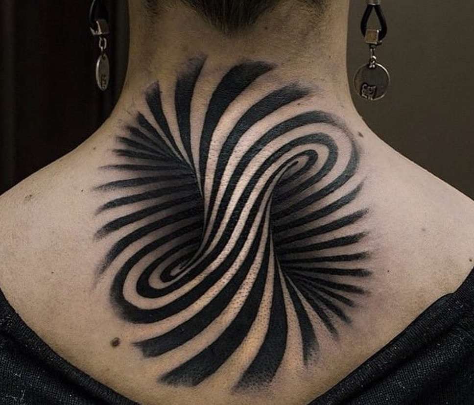 Tatuajes 3D: ilusión óptica