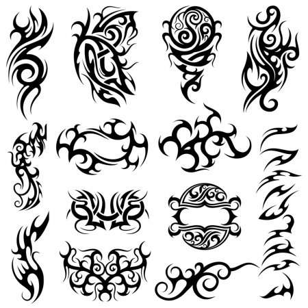 Dibujos de tatuajes: diseños tribales